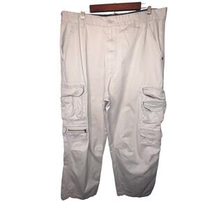 Coliseum Cargo Pants Men's Khaki 38X30 Streetwear Skater Vintage Y2K Wide Leg